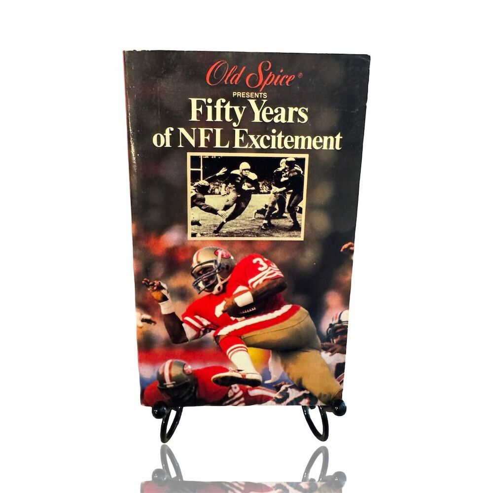Fifty Years of NFL Excitement 1986 Illustrated Sports History Book
